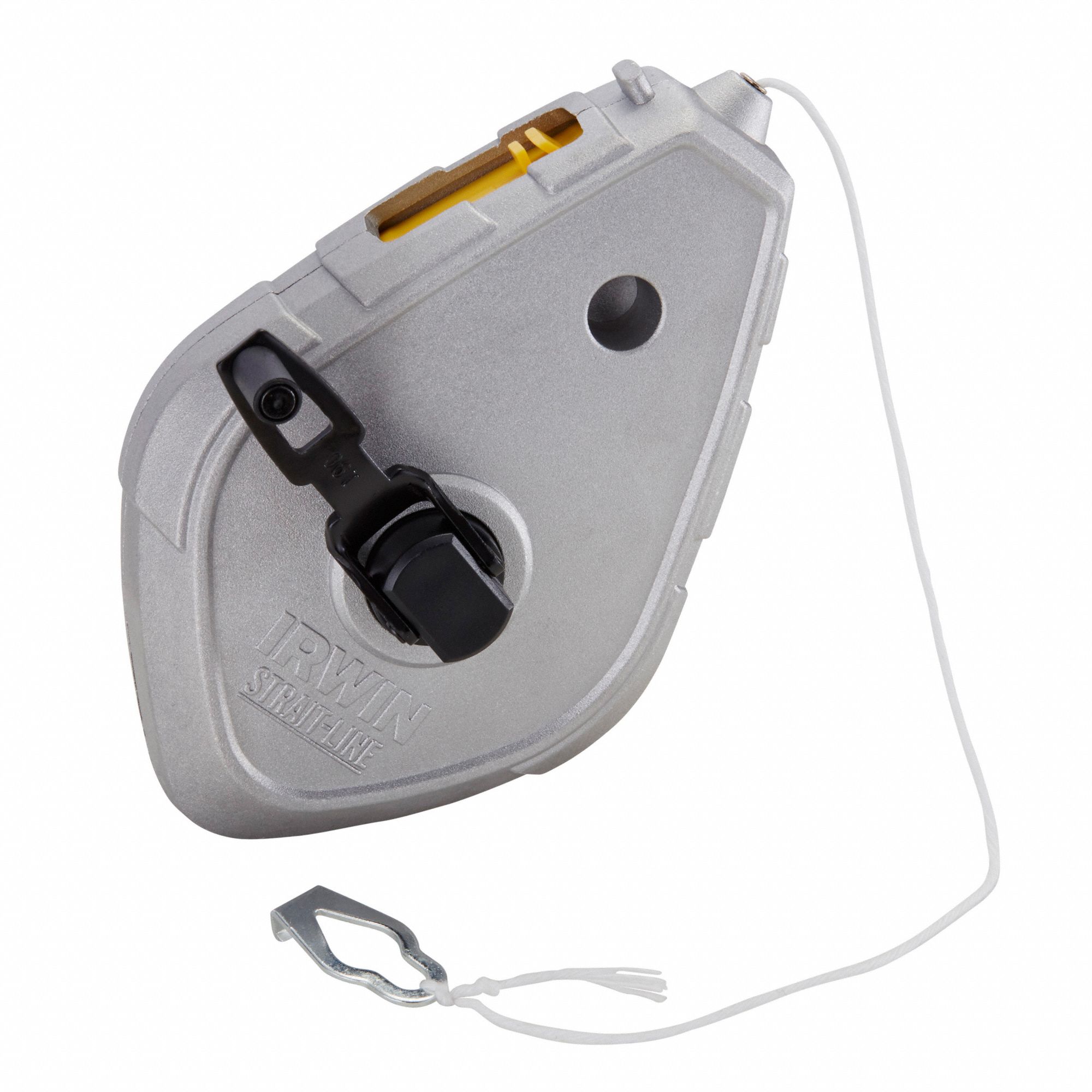IRWIN STRAITLINE Chalk Line Reel, 100 Ft, 2 Oz, Aluminum 5MD3264110