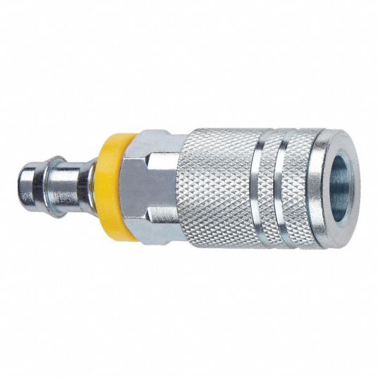 AMFLO Quick Connect Hose Coupling 1/4 in Body Size, 1/4 in Hose Fitting Size, Sleeve 5MDA4