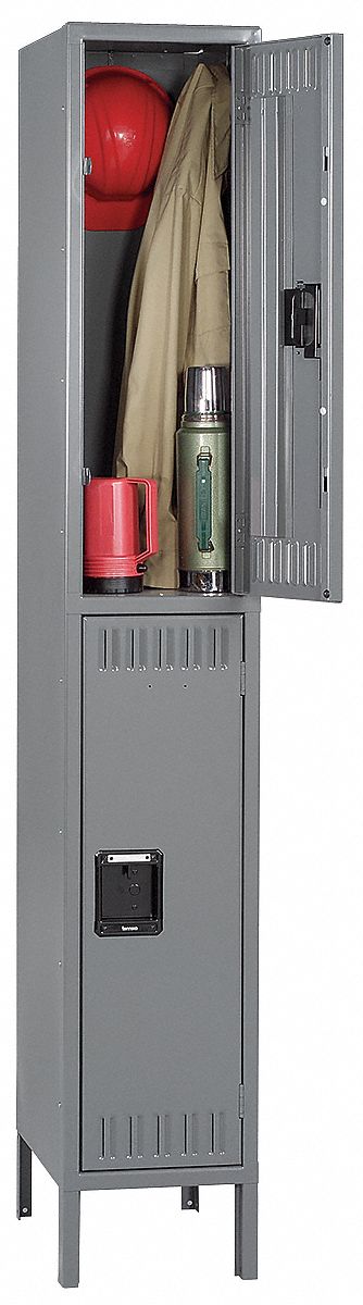 Wardrobe Locker: Louvered,