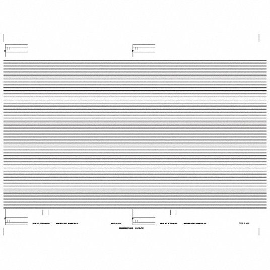 Honeywell Chart Paper 30752499–001 