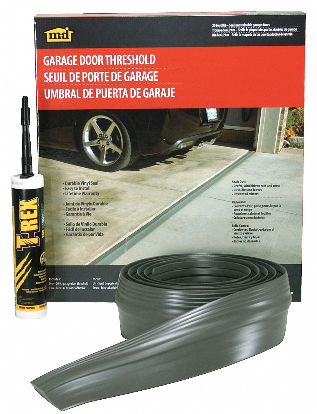 Grainger Approved 20 Ft X 3 1 2 X 1 2 Smooth Fluted Top Garage