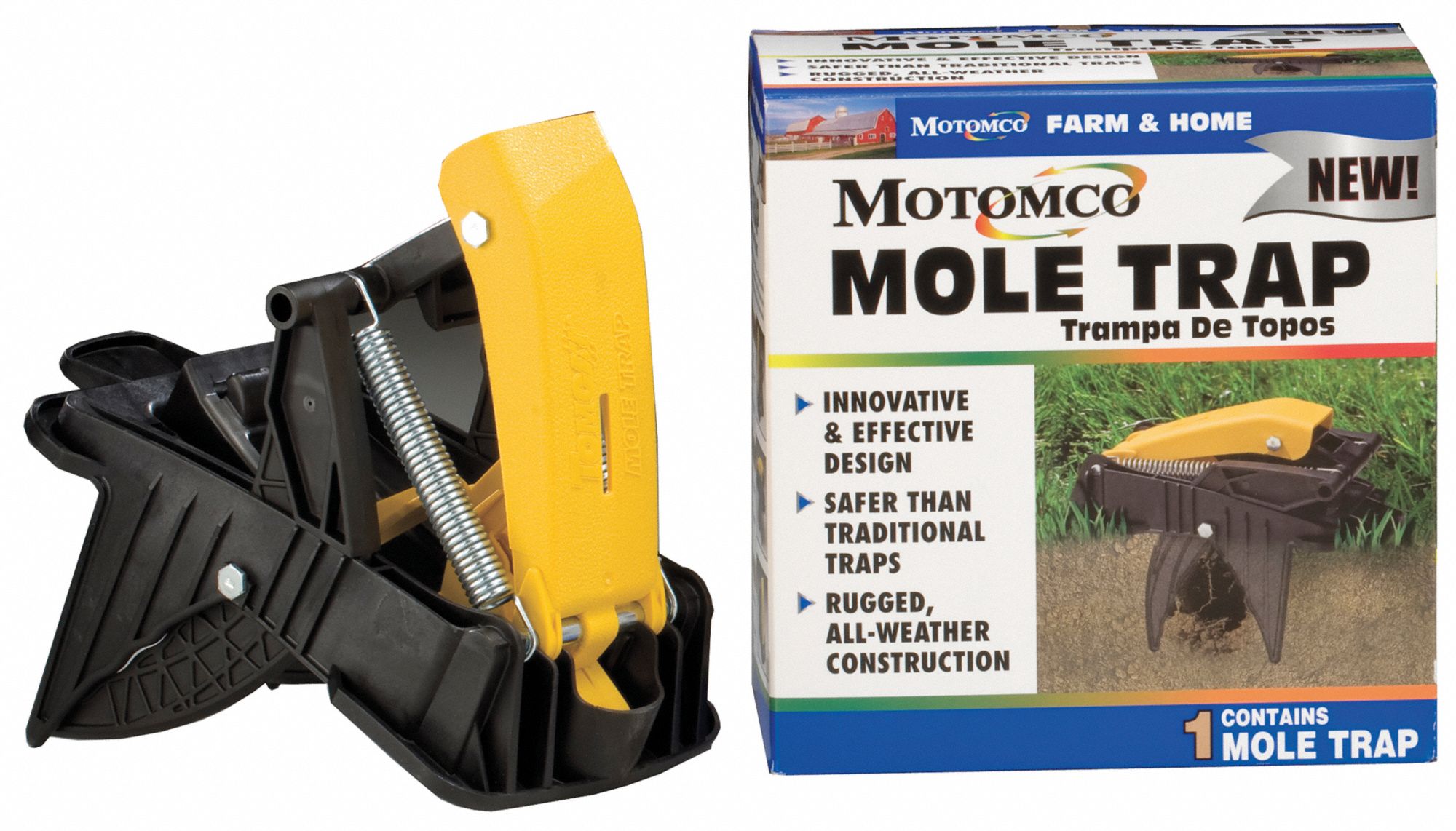 Is there a warranty on the Talpirid Mole Traps?