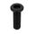 SOCKET HEAD CAP SCREW, #10-24 THREAD, ⅝ IN L, STANDARD, BLACK OXIDE, ALLOY STEEL, 100 PK