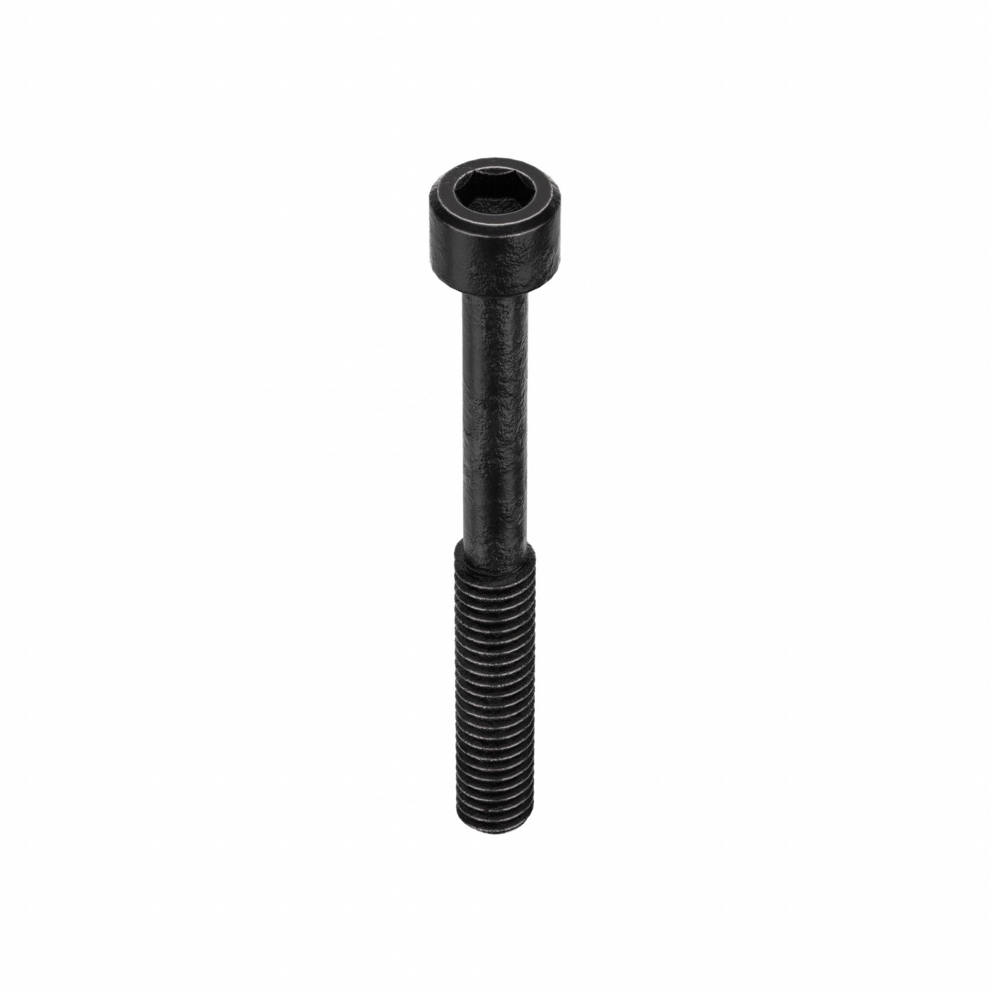 Socket Head Cap Screw: 5/16"-18 Thread Size, 2 3/4 in Lg, Std, Black Oxide, Alloy Steel, 100 PK