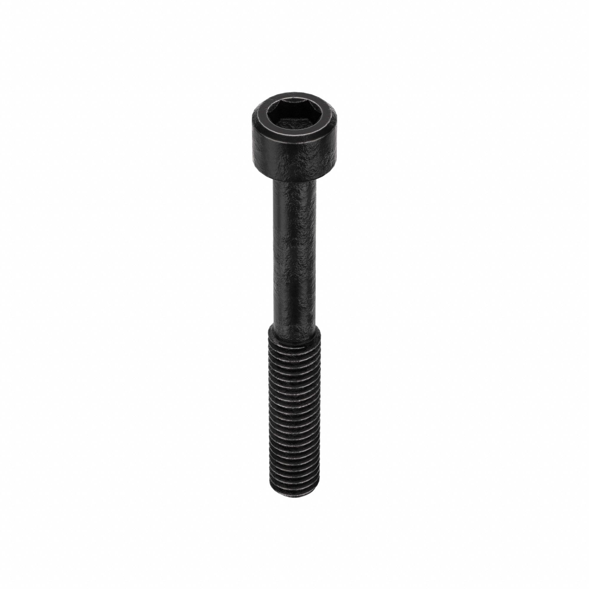 Socket Head Cap Screw: 3/8"-16 Thread Size, 3 in Lg, Std, Black Oxide, Alloy Steel, 50 PK