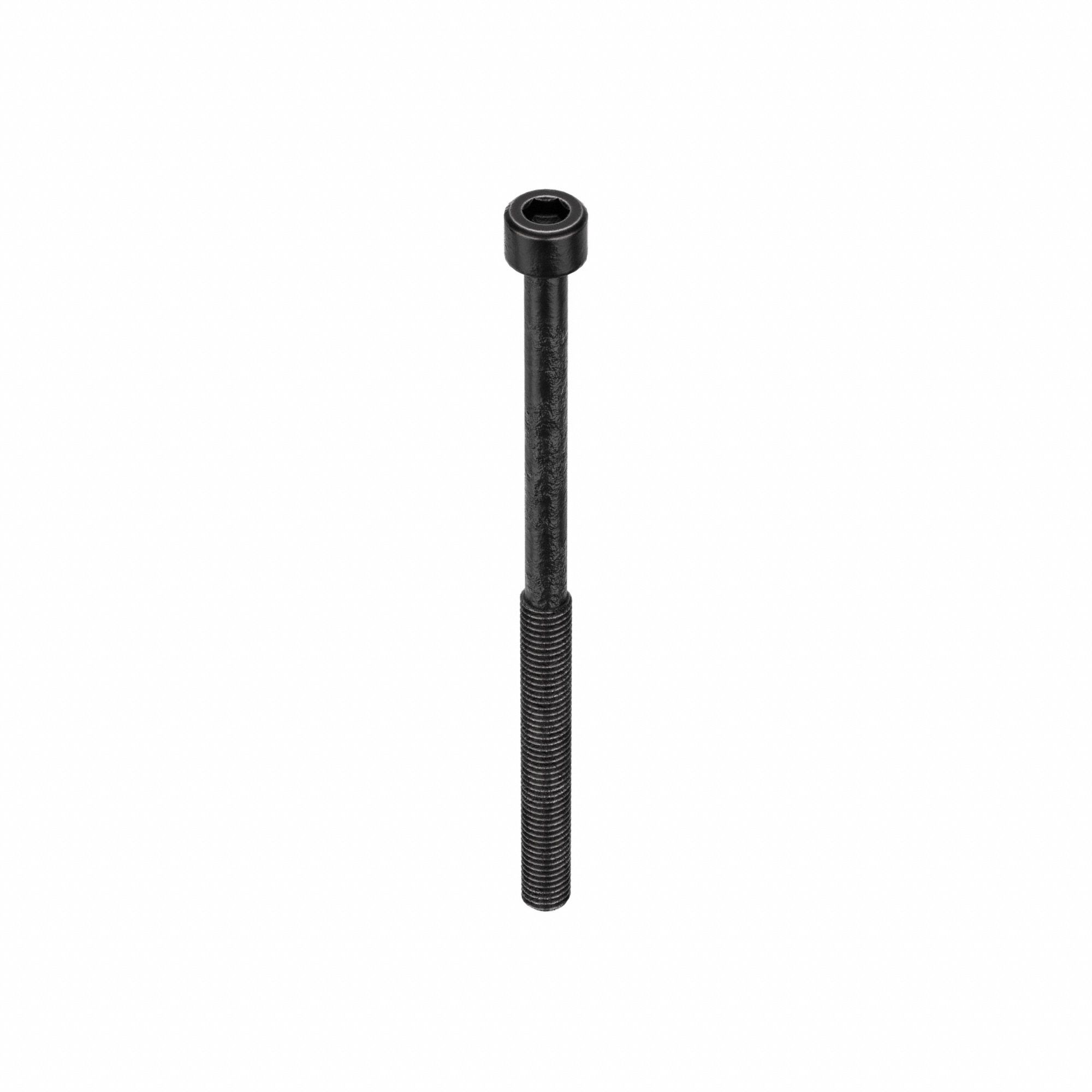 Socket Head Cap Screw: 1/2"-13 Thread Size, 8 in Lg, Std, Black Oxide, Alloy Steel, 10 PK