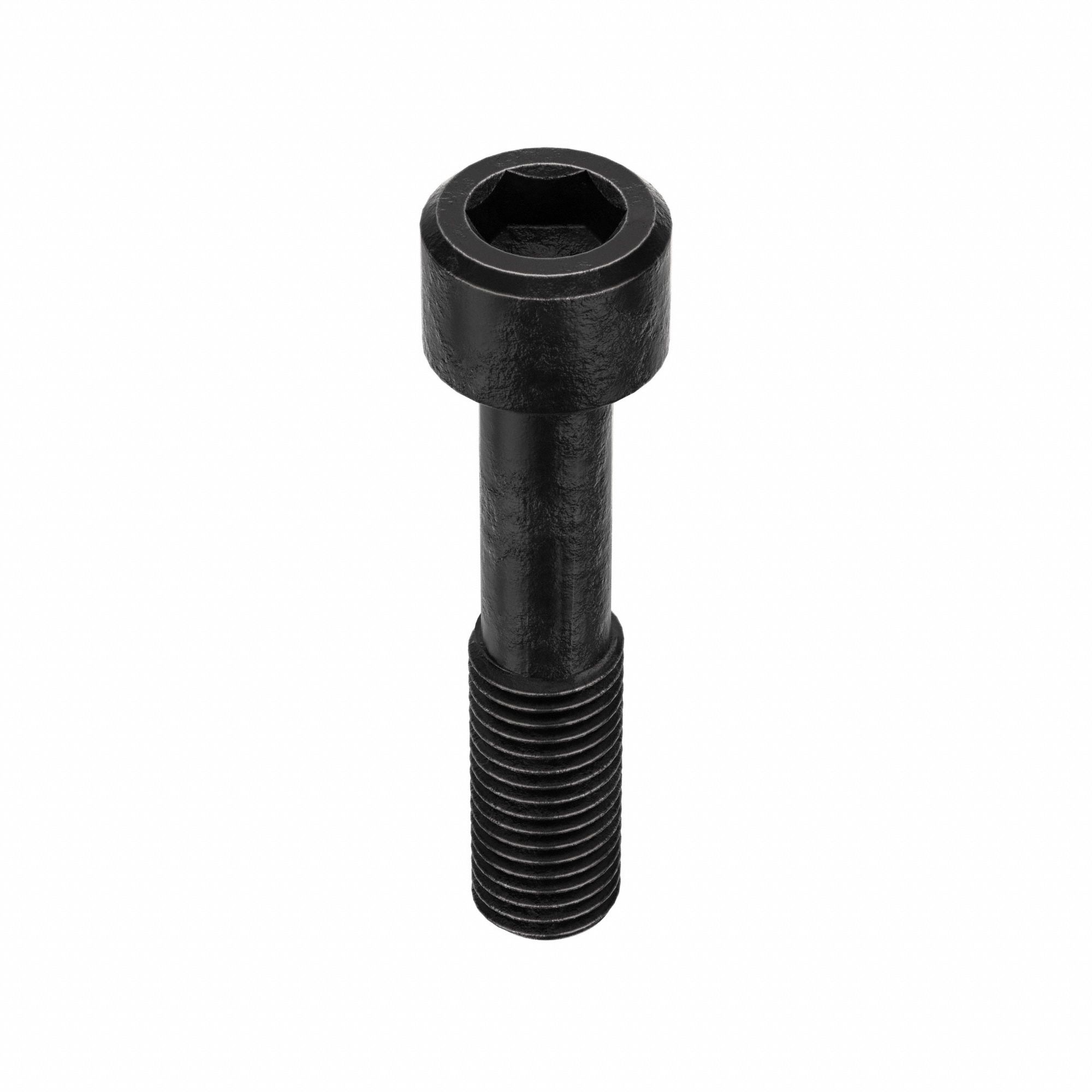 Socket Head Cap Screw: 3/4"-10 Thread Size, 3 1/2 in Lg, Std, Black Oxide, Alloy Steel, 25 PK