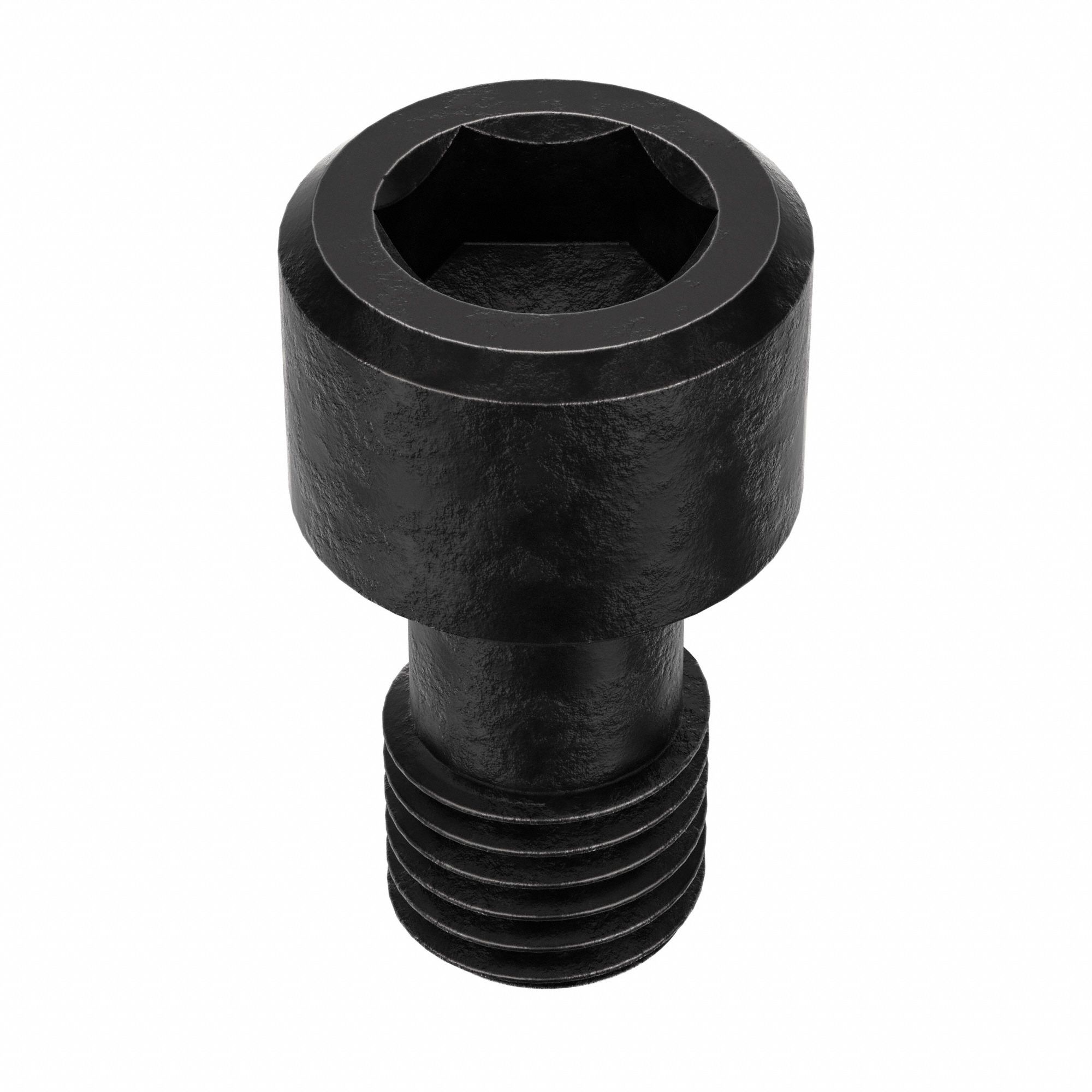 Socket Head Cap Screw: 3/4"-10 Thread Size, 4 in Lg, Std, Black Oxide, Alloy Steel, 25 PK