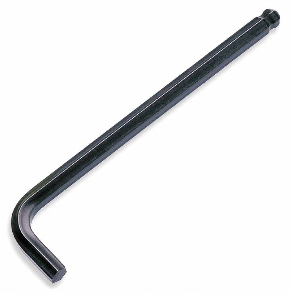 Ball End Hex Key, Tip Size 1/2 in, PK 2 Grainger