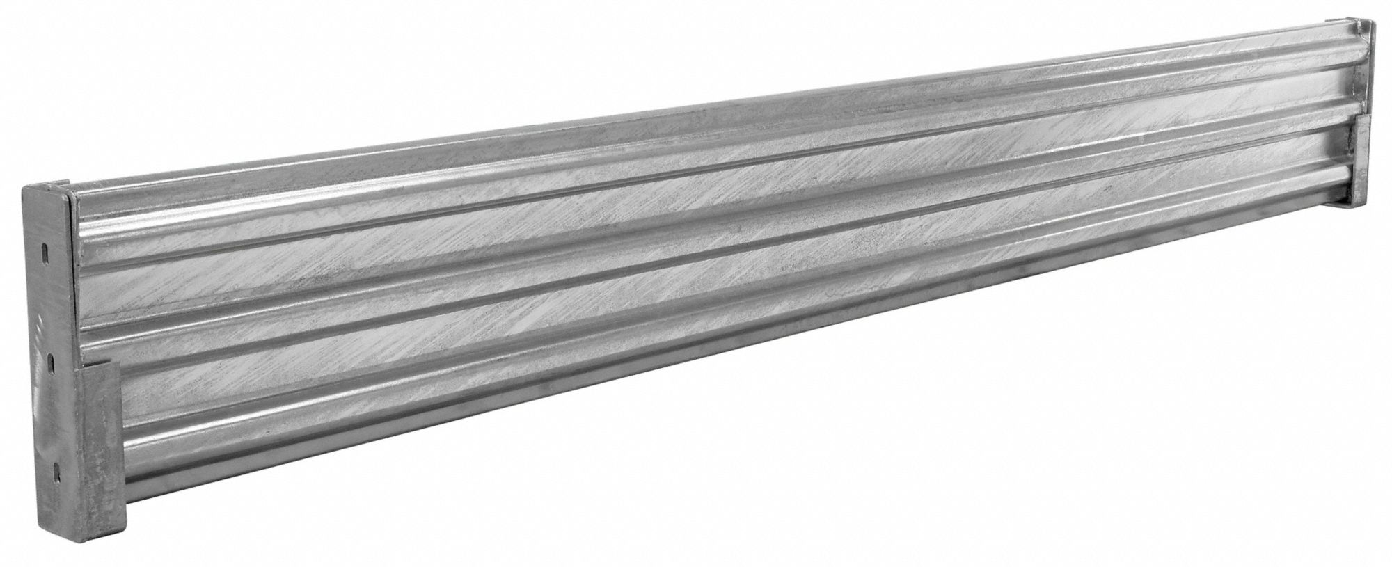 GRAINGER APPROVED Silver, Steel, Guard Rail, Lift Out Guard Rail