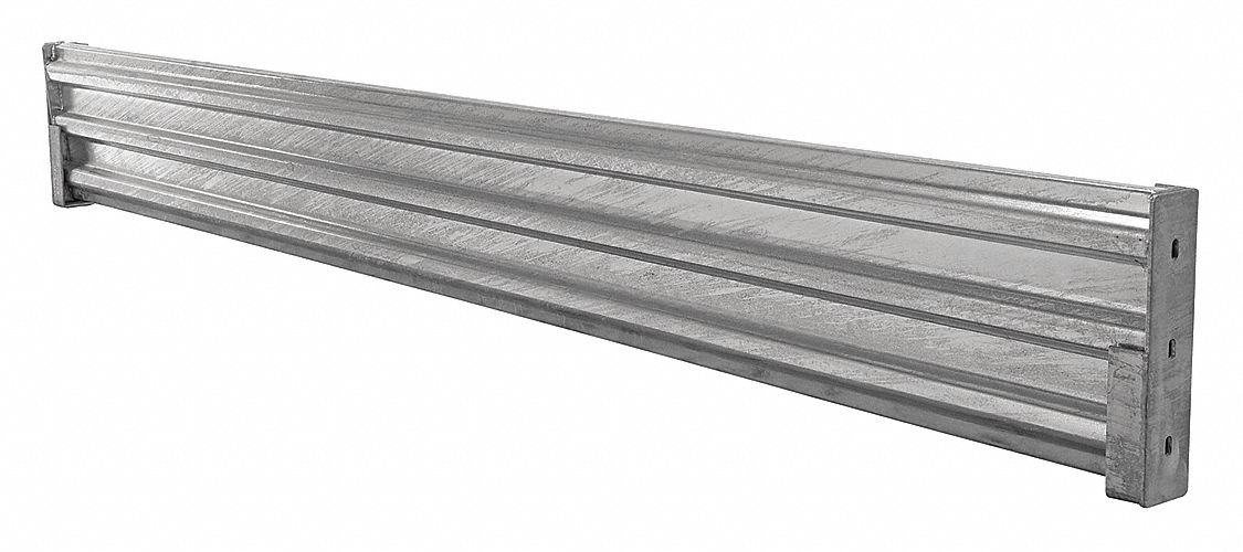 GRAINGER APPROVED Guard Rail,10 ft. L,15 In. H - 5MKC4|GGR-LO-10 - Grainger