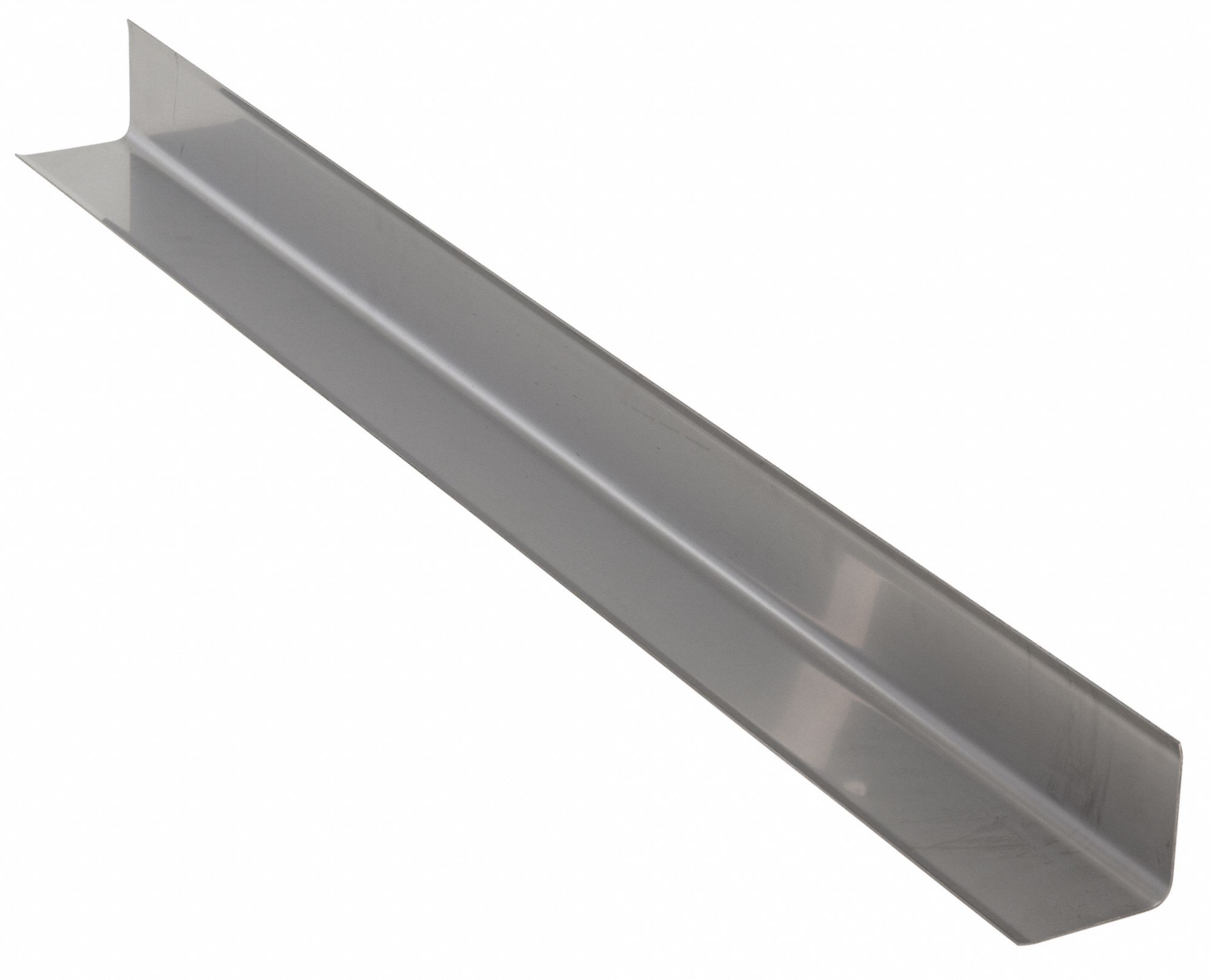 GRAINGER APPROVED Corner Guard, 304 Stainless Steel, 48 in Height, 3 1/