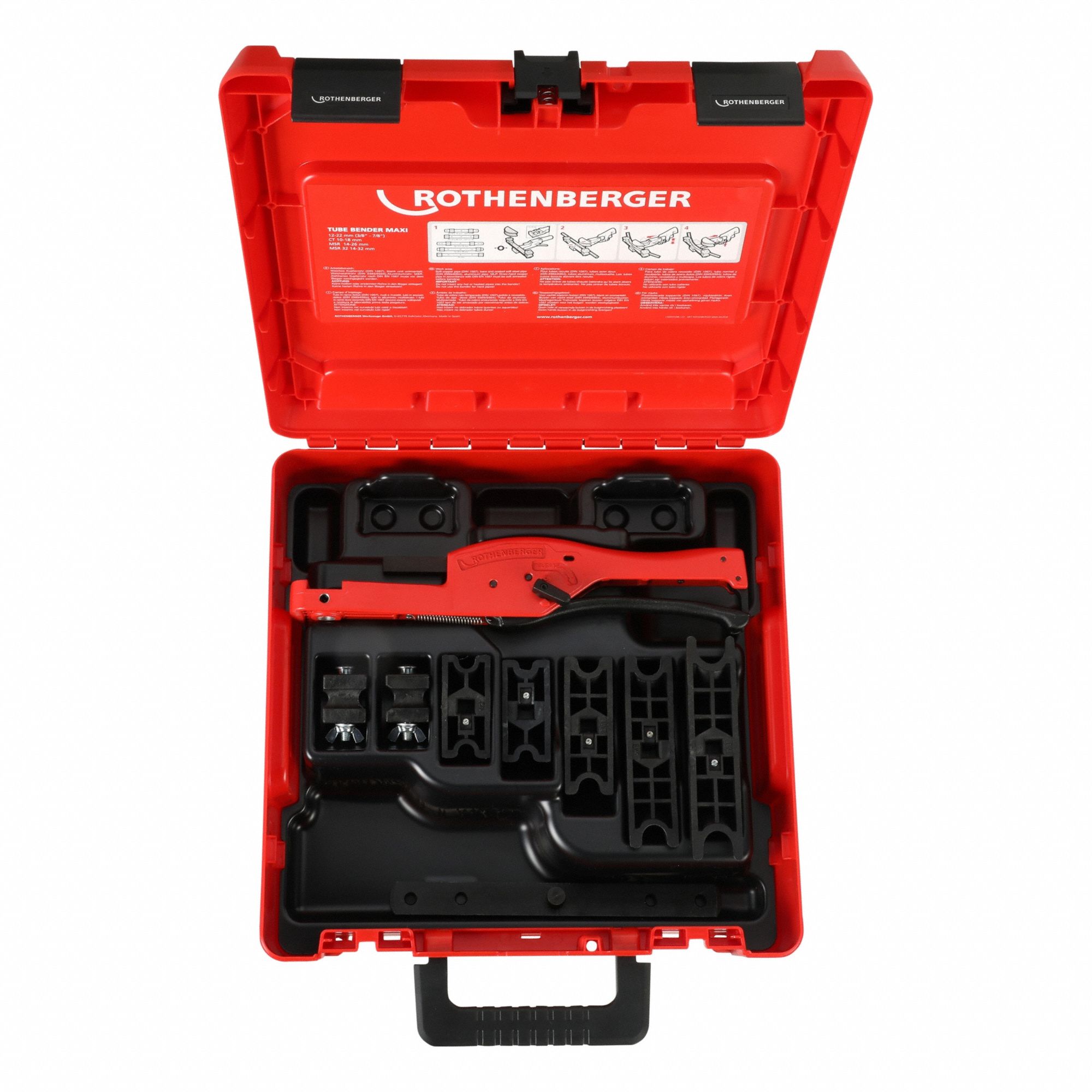 ROTHENBERGER, 22 23/100 mm Tubing Outside Dia - Max, Ratcheting