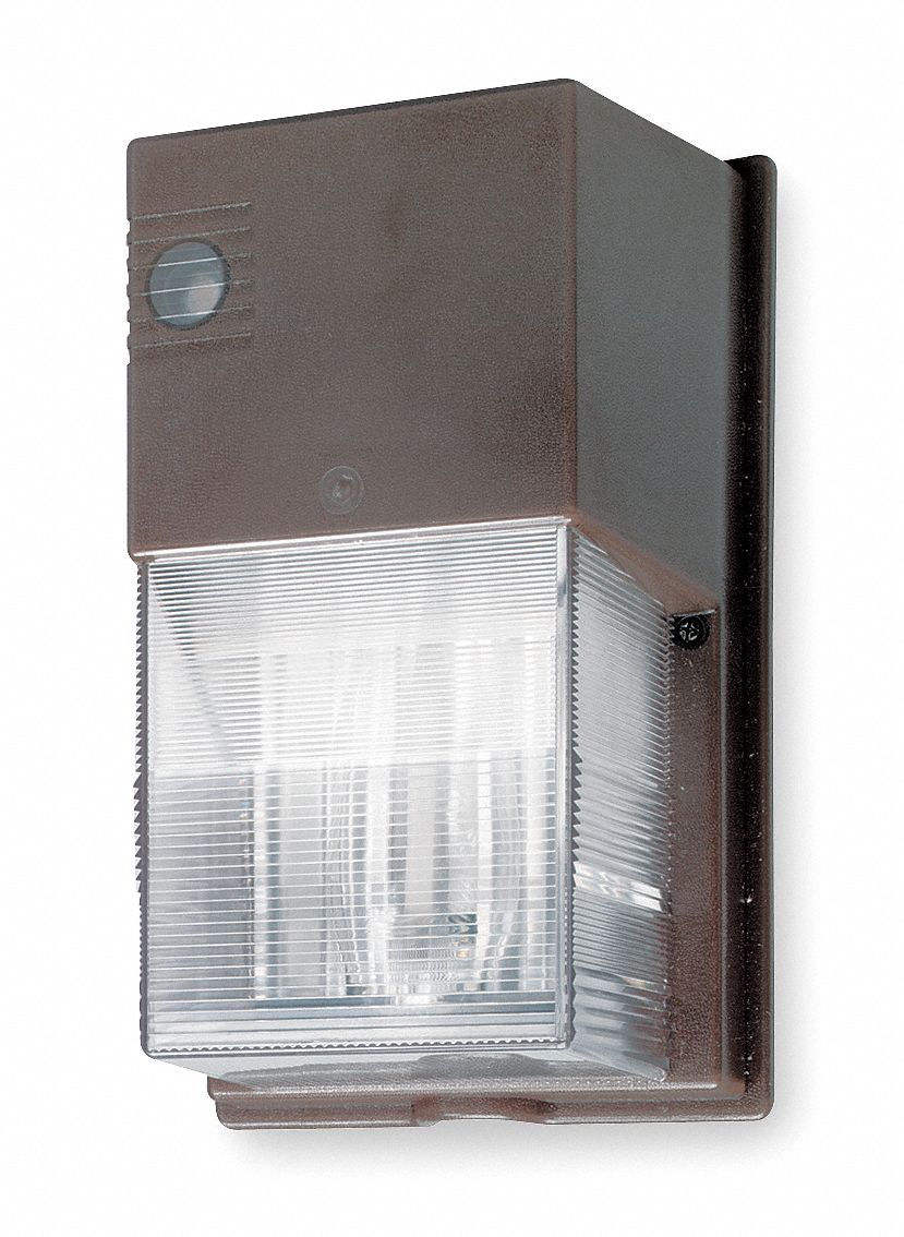 COMPACT WALL PACK, 3,500 LUMENS, 70W, 120 V AC, TYPE III, 70W HPS/MH, PHOTOCELL, 2000K