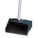 HAND HELD DUST PAN,PLASTIC,BLACK