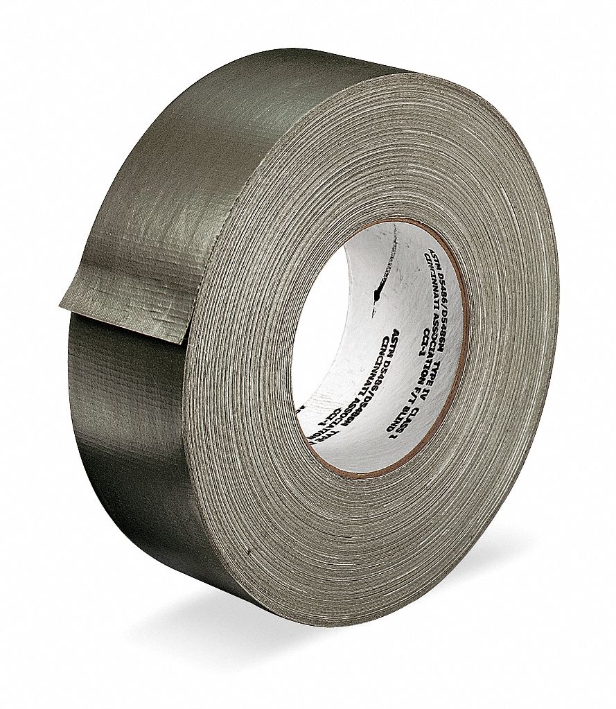 KS TOOLS 141.5000 Fabric adhesive tape, silver,50mm x 50m