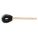 BOWL BRUSH, 5-1/2IN, BLACK,WOOD, 14