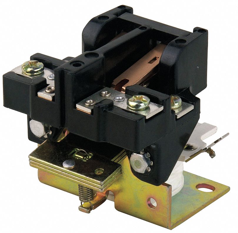 GRAINGER APPROVED Relay, 24 Coil Volts, DPST, 1 1/2 hp HP