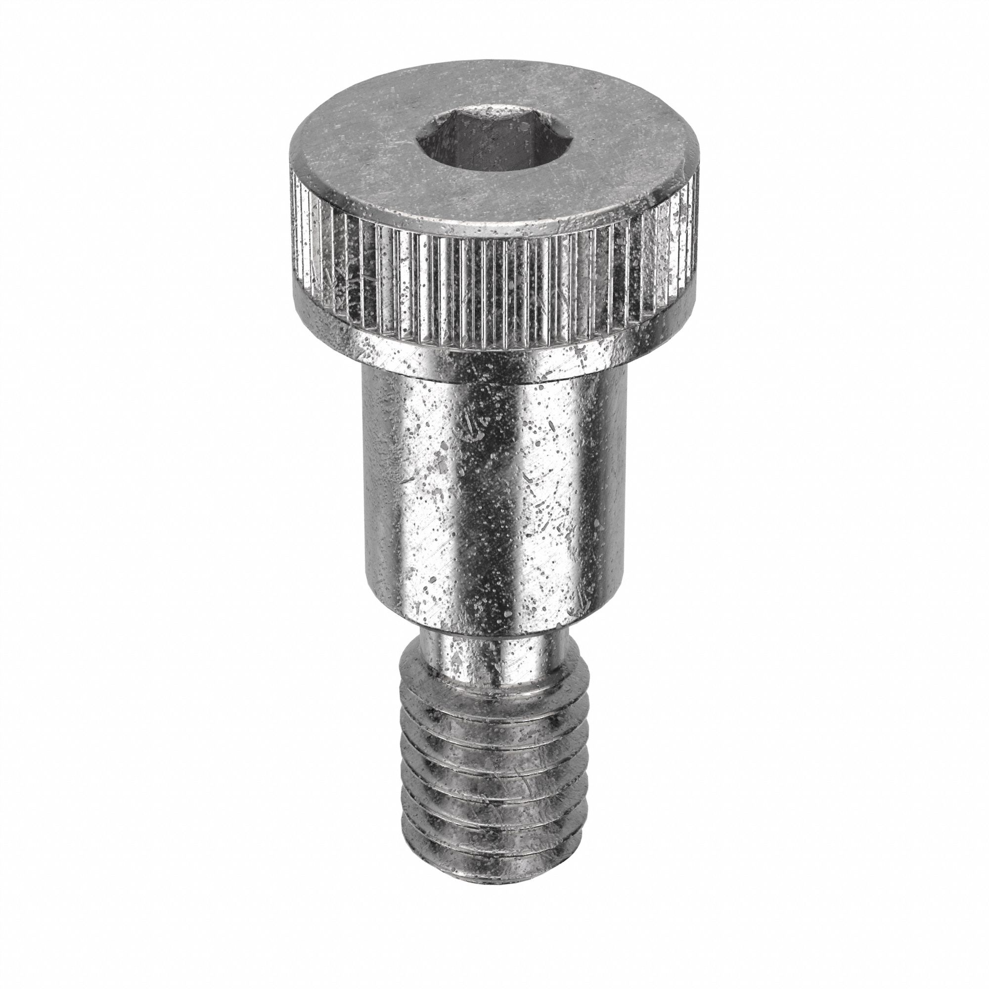 Shoulder Screw: Precision, 3/8"-16 Thr Size, 5/8 in Thr Lg, 5/8 in Shoulder Lg, Std, Plain, 5 PK