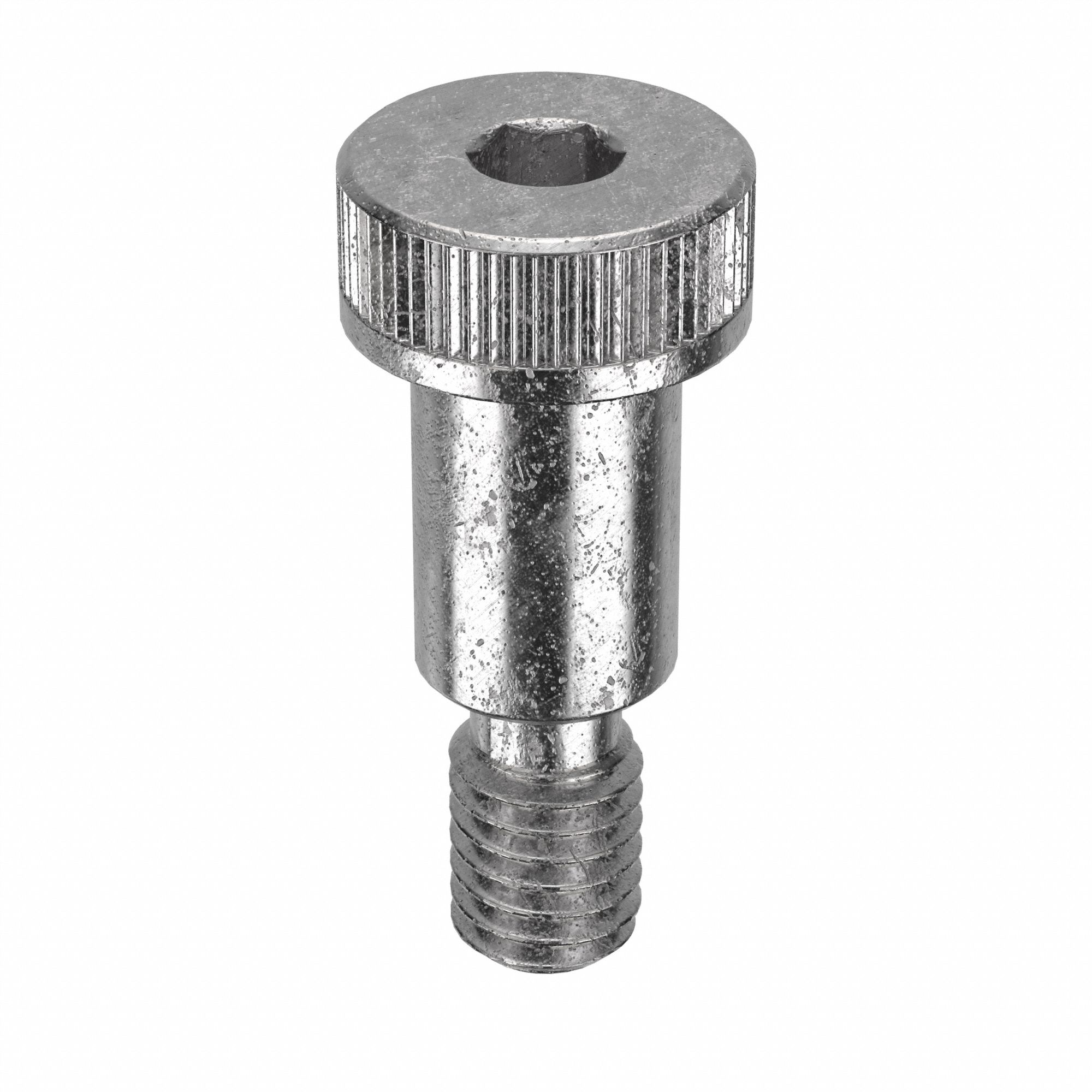 Shoulder Screw: Precision, 3/8"-16 Thr Size, 5/8 in Thr Lg, 3/4 in Shoulder Lg, Std, Plain, 5 PK