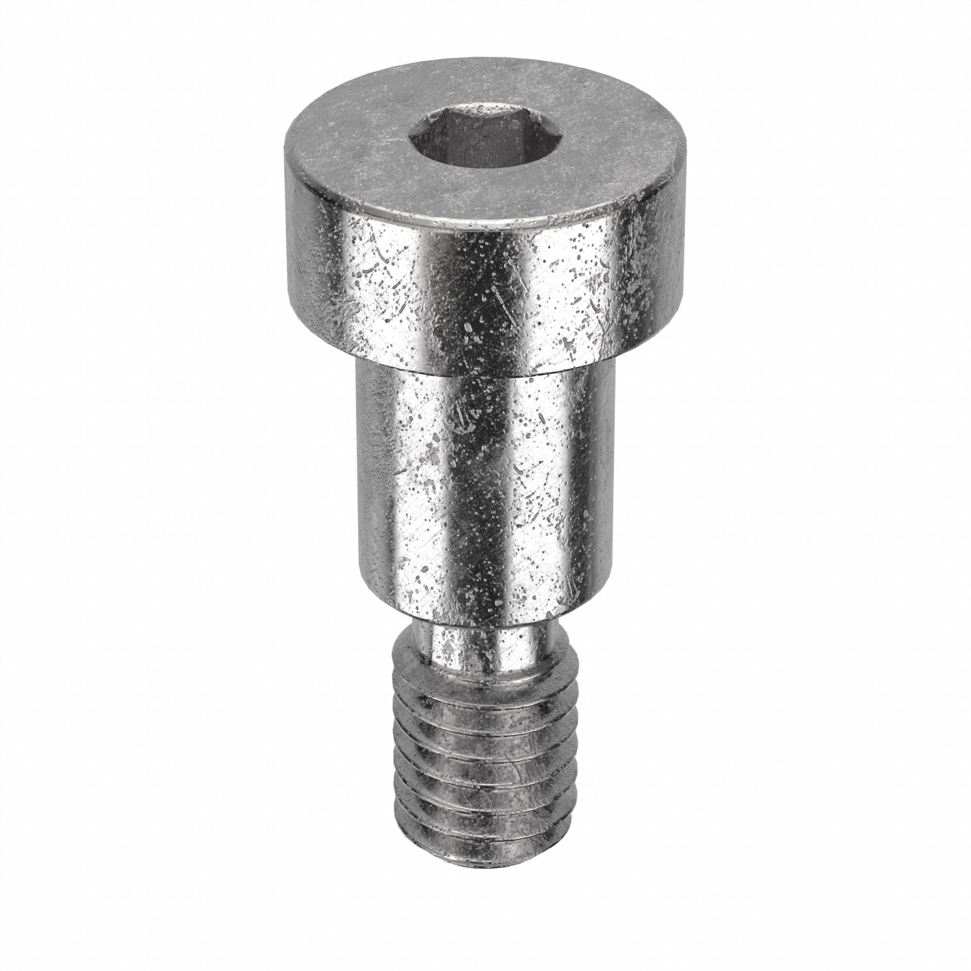 Shoulder Screw: Precision, 3/8"-16 Thr Size, 5/8 in Thr Lg, 5/8 in Shoulder Lg, Std, Plain, 5 PK