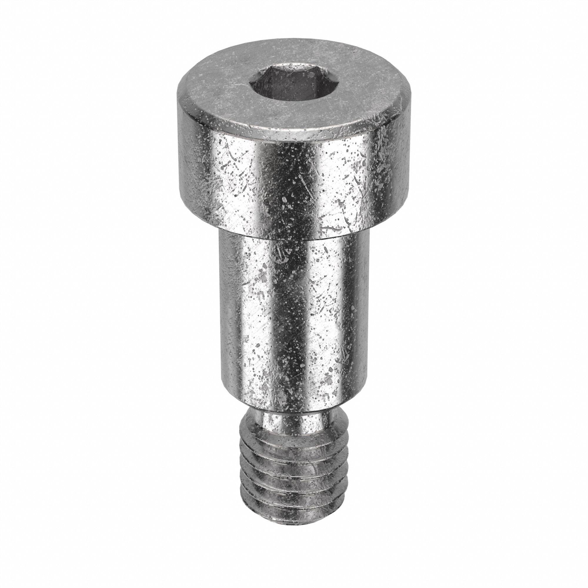 SHOULDER SCREW, PRECISION, #10-32 THREAD, ¼ IN THR L, ⅜ IN SHOULDER L, STANDARD, PLAIN, 5 PK