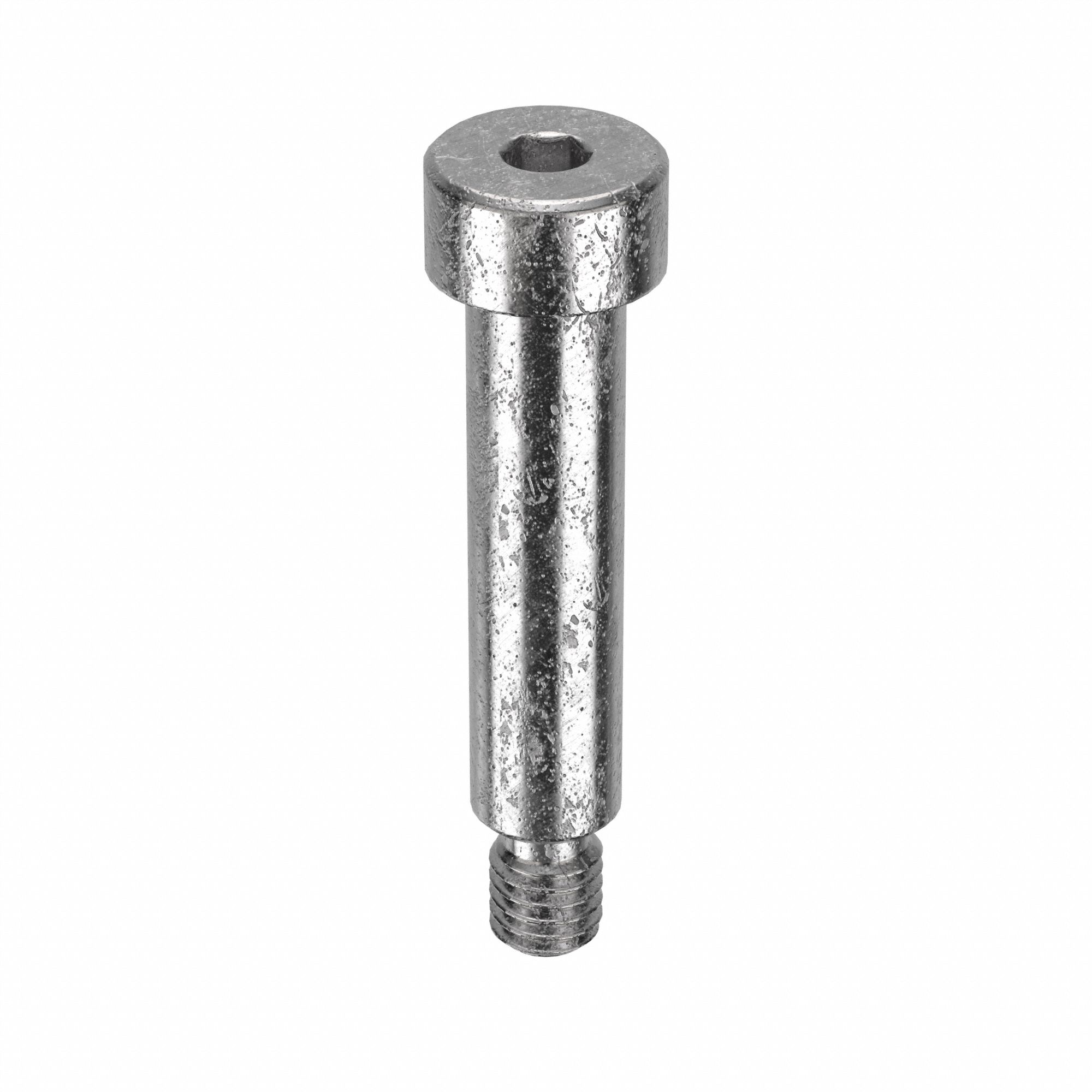 Shoulder Screw: Precision, 10-32 Thr Size, 1/4 in Thr Lg, 1 in Shoulder Lg, Std, Plain, 5 PK
