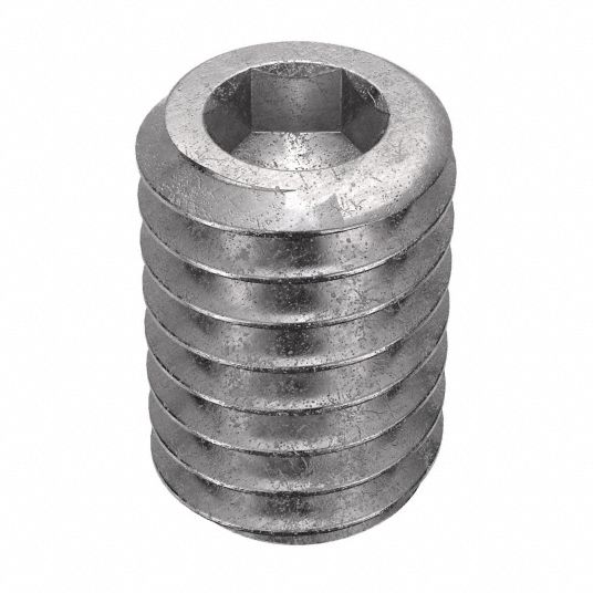 5/16-18 Thread Size, 1/2 in Overall Lg, Socket Set Screw -  5MMV3