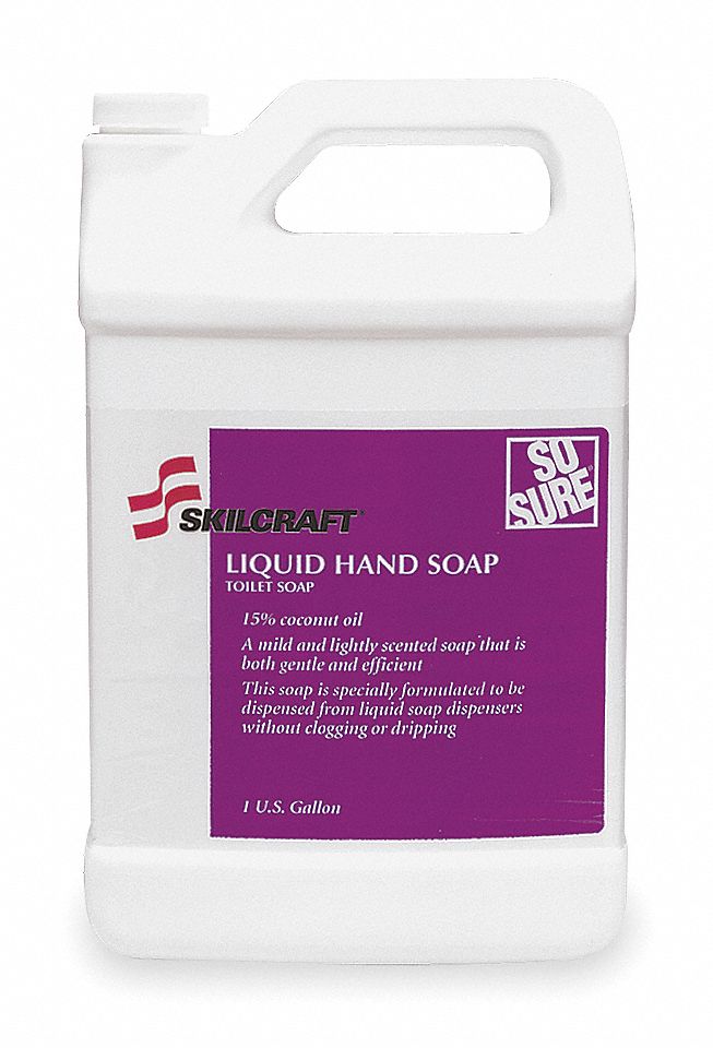 soap hand liquid light gal jug none ability grainger close