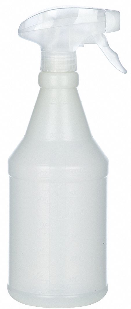 16 oz clear plastic spray bottles