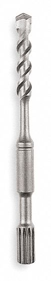 Rotary Hammer Drill Bit: 3/4 in Drill Bit Size, 31 in Max Drilling Dp, 36 in Overall Lg