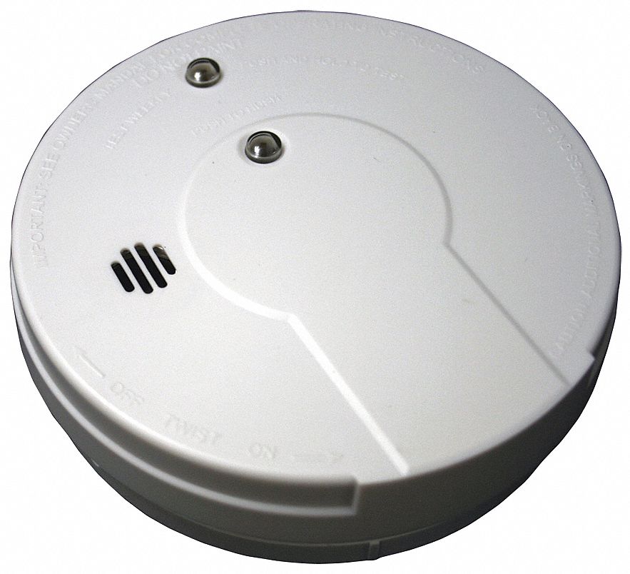 Smoke Alarm 9V Carbon Zinc Ionization