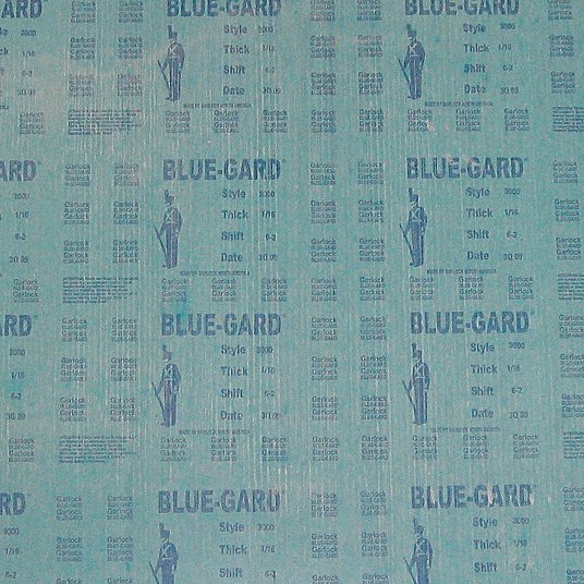 15 x 15 Sheet Garlock Blue-Gard 3000-1/16 Thick 
