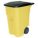 TRASH CAN,50 GAL.,YELLOW,PLASTIC