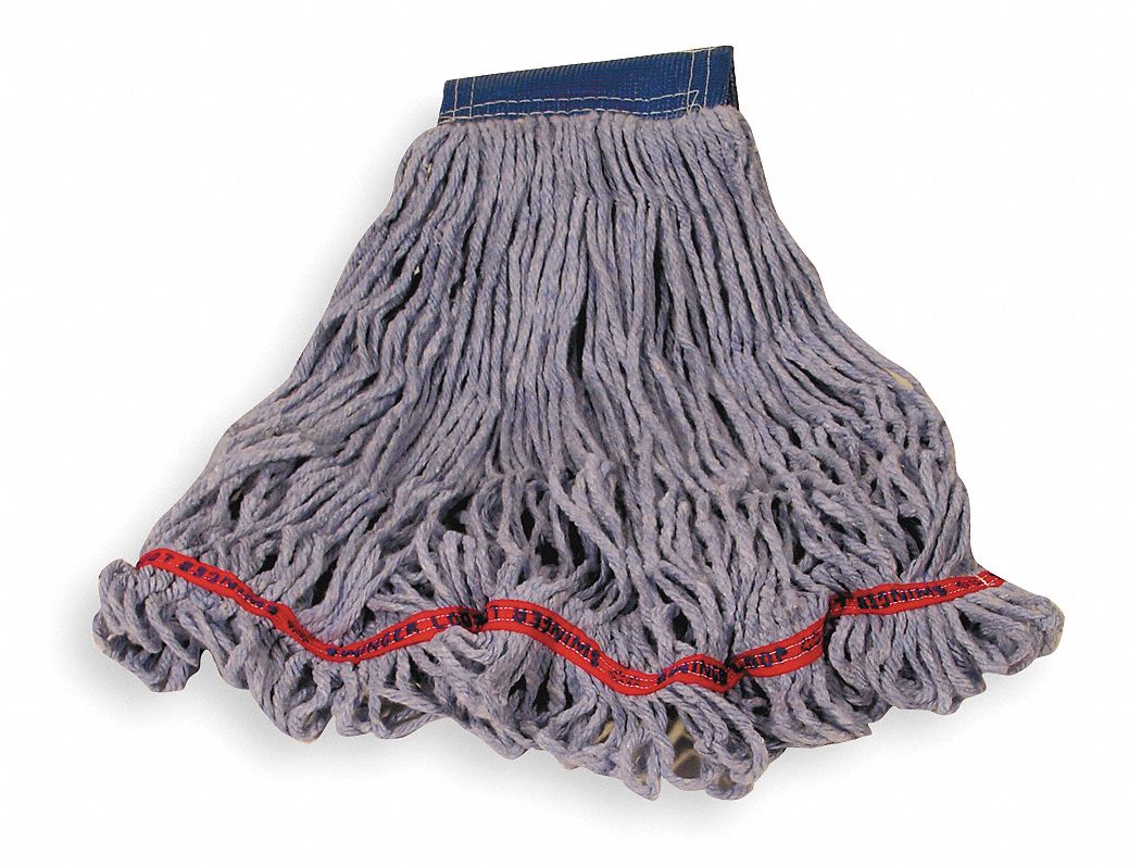 RUBBERMAID COMMERCIAL PRODUCTS, String Mop, ClampOn Connection, Wet