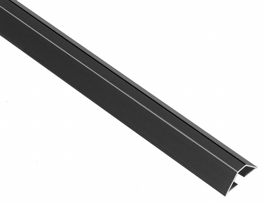 Smoke Seal: 8 ft Overall Lg, 1/2 in Overall Wd, 1/2 in Overall Ht, Brown
