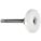GALET PORTE,4 PO,DIA 2 3/4PO,PQT 4