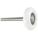 GALET PORTE,4 1/2PO,DIA 3 PO,PQT 4