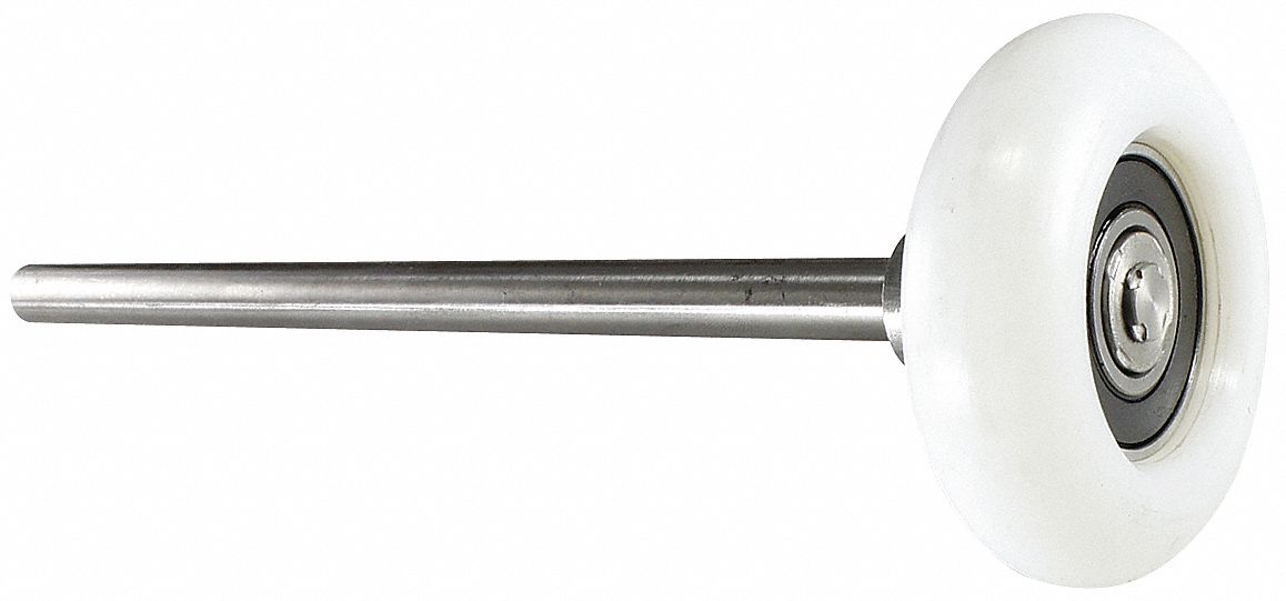 GALET PORTE,7 1/2PO,DIA 3 PO,PQT 4