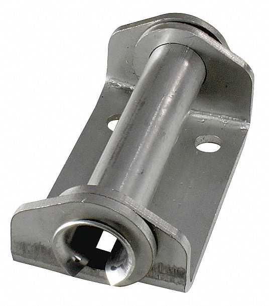 AMERICAN GARAGE DOOR SUPPLY Garage Door Hinge with Mill Stainless Steel ... - 5MUZ6 AS01