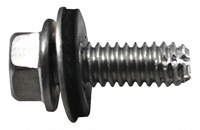 Hinge Screw,Self Driller,1 In.,PK24