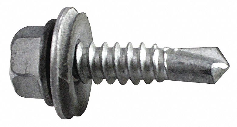 Garage Door Fasteners,1 In.,PK24