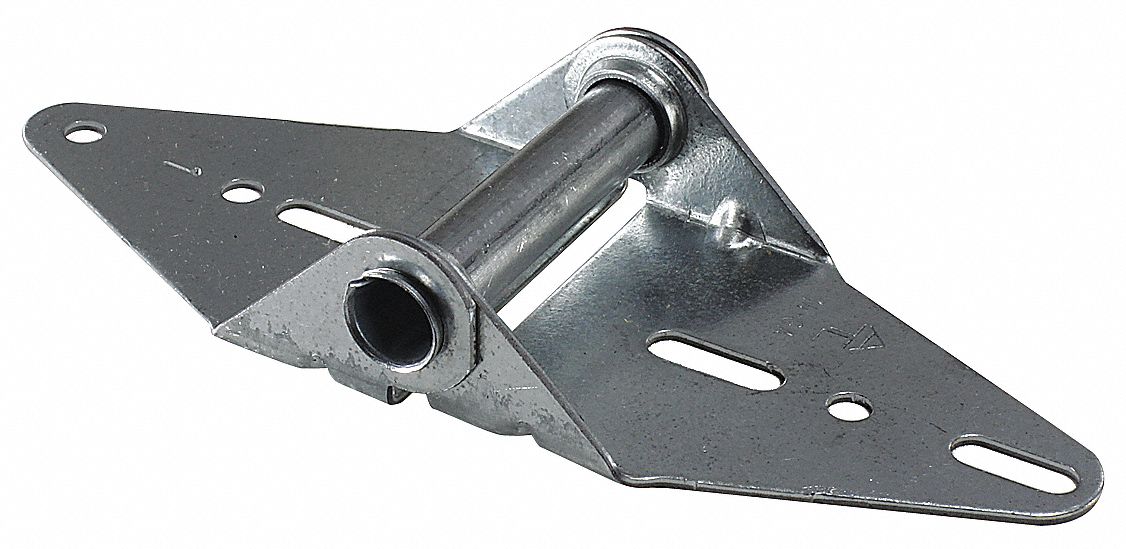 GARAGE DOOR HINGE,#1,ZINC,PK 4