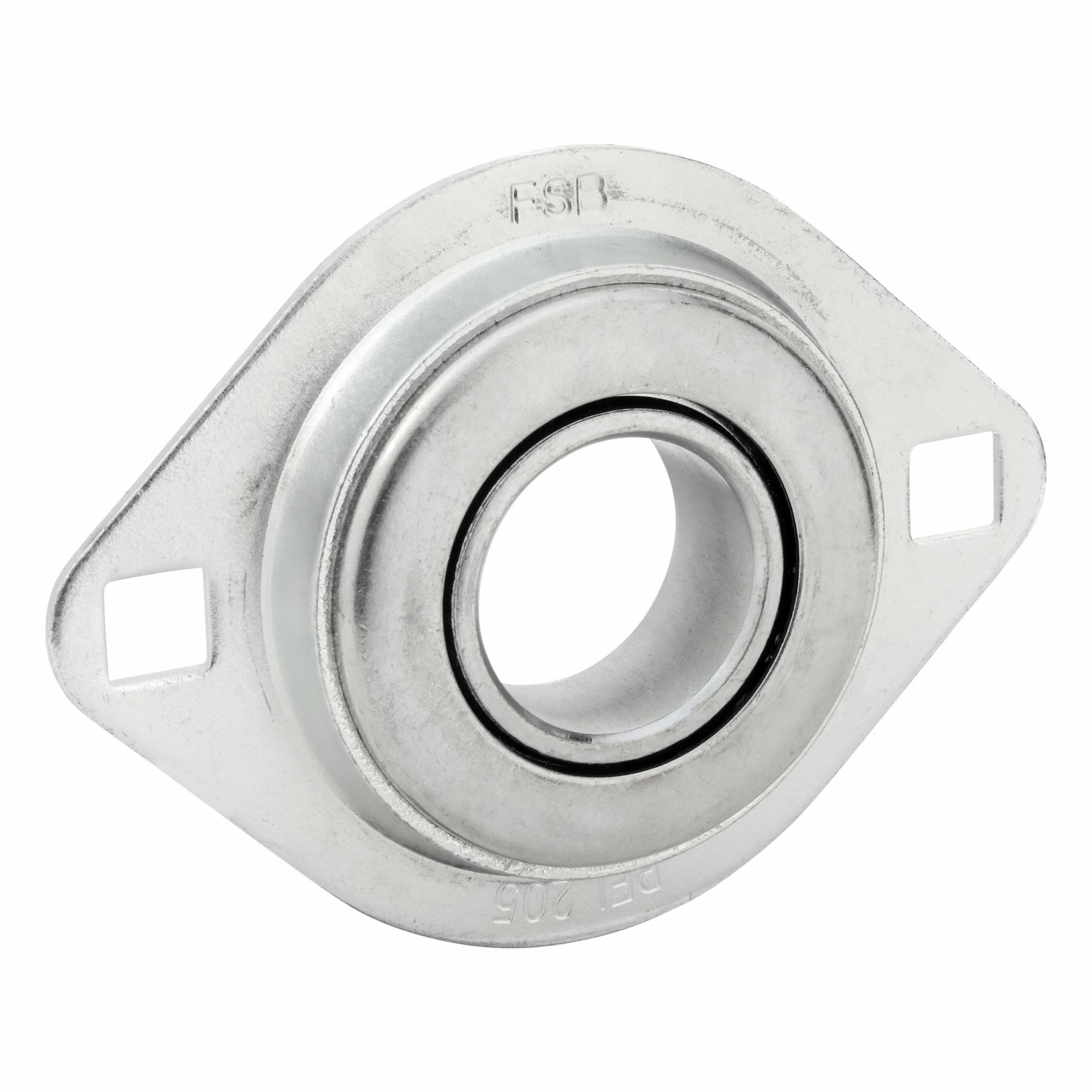 Garage Door Bearing: Steel, Steel, 1 in Inside Dia, Zinc Plated, 4 PK