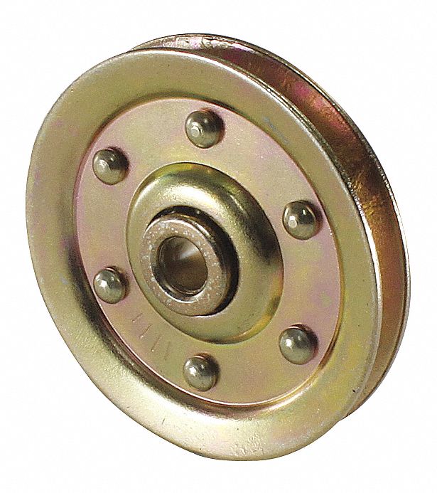 AMERICAN GARAGE DOOR SUPPLY Pulleys, Cable Pulley, Steel, Galvanized, 3 ...