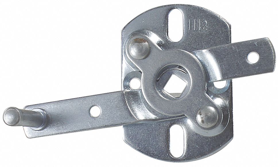 AMERICAN GARAGE DOOR SUPPLY, Interior Swivel Lock, Steel, Steel Garage ... - 5MVH0 AS01