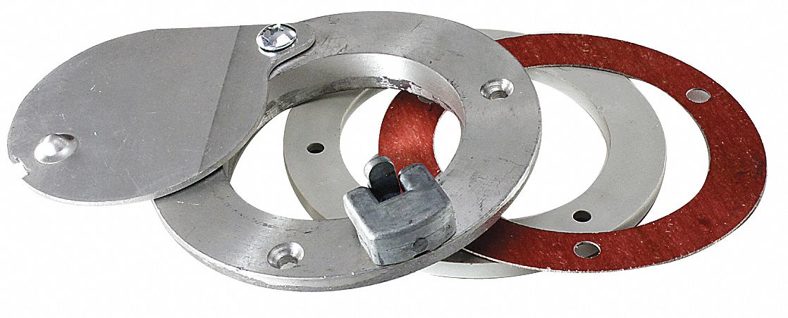 EXHAUST PORT,LATCHING 4 IN,1/4 IN. DOORS