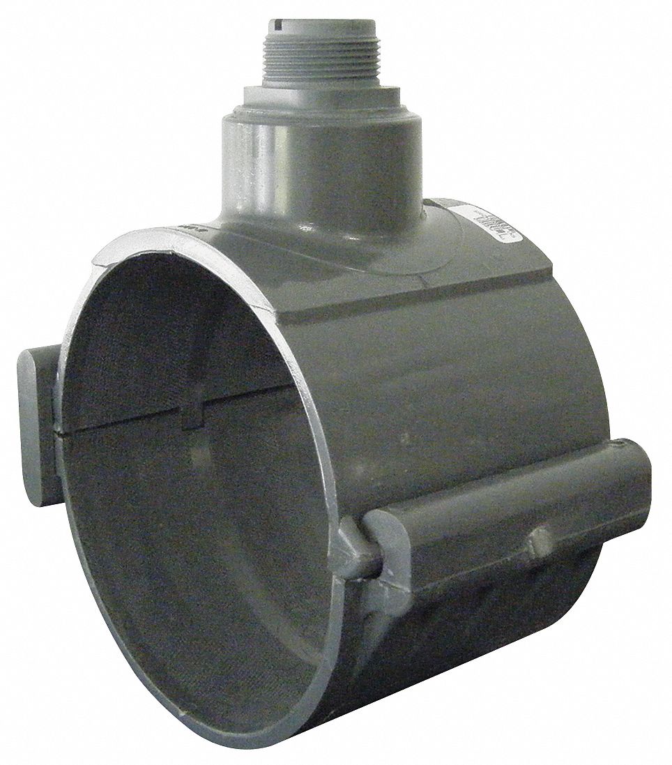 Clamp On Saddles: 4 in Fitting Pipe Size, 180 psi