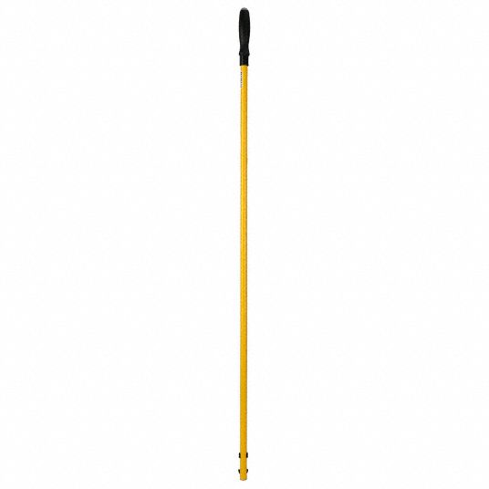 Rubbermaid Commercial HYGEN FGQ58000YL00 HYGEN 36-1-10 in. Quick Connect  Single-Sided Aluminum Wet-Dry Mop Frame (Yellow)