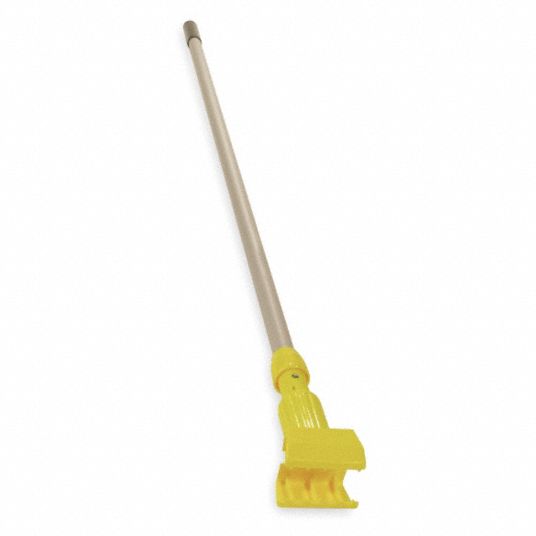 RUBBERMAID COMMERCIAL PRODUCTS Wet Mop Handle, Clamp Mop Connection